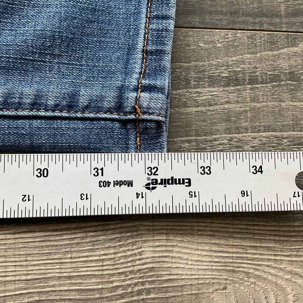 40x32 Lucky Brand 221 Original Straight Jeans Men’s Blue Denim Stretch 7MP1913 - Picture 8 of 13